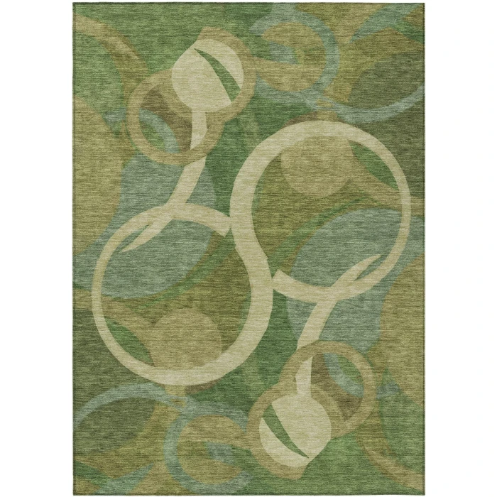 Addison Rugs Chantille Green ACN2167 9ft. x 12ft. Rect. Rug