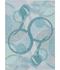 Addison Rugs Chantille Teal ACN2168 5ft. x 7ft.6in. Rect. Rug