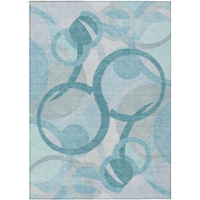Addison Rugs Chantille Teal ACN2168 5ft. x 7ft.6in. Rect. Rug