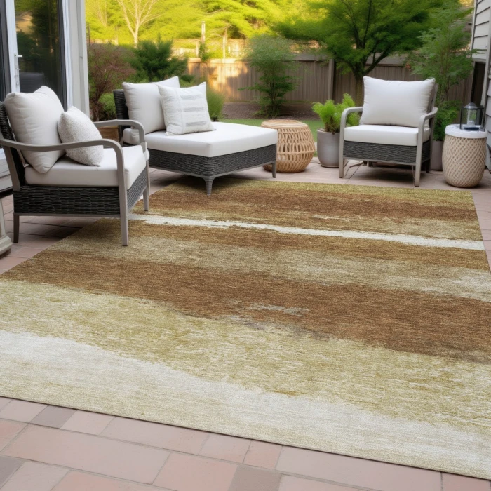 Addison Rugs Chantille Orange ACN2169 9ft. x 12ft. Rect. Rug