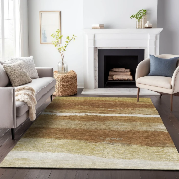 Addison Rugs Chantille Orange ACN2169 9ft. x 12ft. Rect. Rug