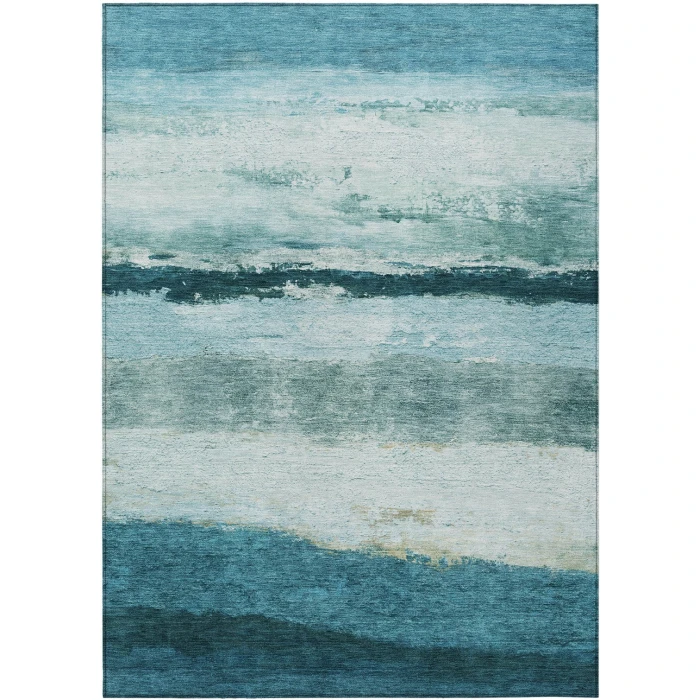 Addison Rugs Chantille Teal ACN2169 5ft. x 7ft.6in. Rect. Rug
