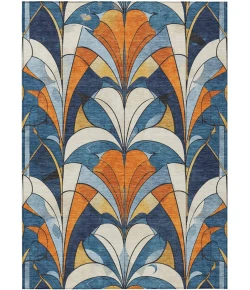 Addison Rugs Chantille Blue ACN2174 5ft. x 7ft.6in. Rect. Rug