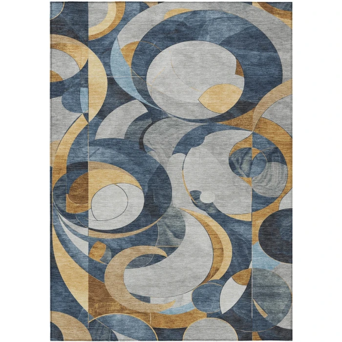 Addison Rugs Chantille Blue ACN2175 8ft. x 10ft. Rect. Rug