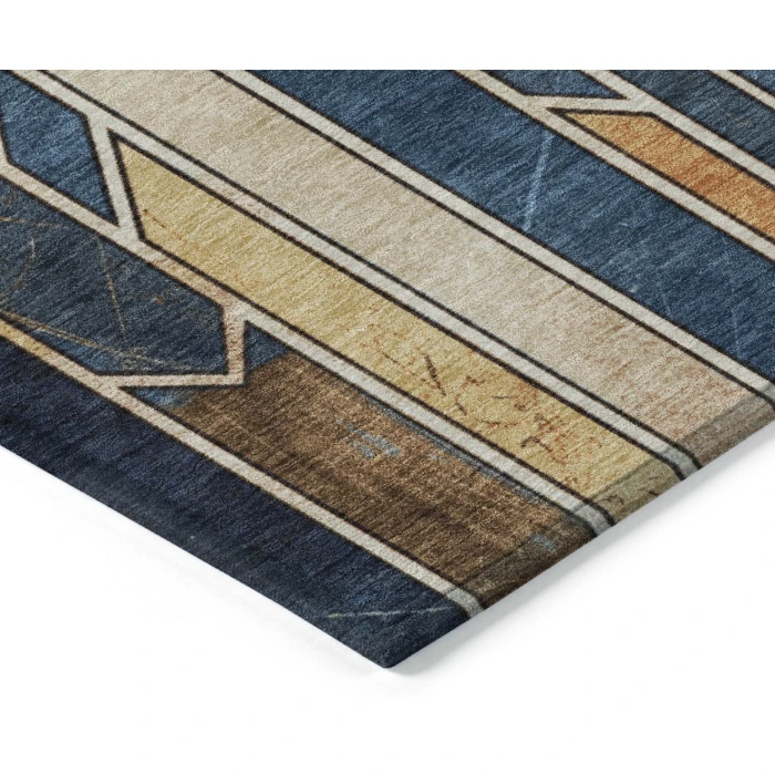 Addison Rugs Chantille Blue ACN2176 5ft. x 7ft.6in. Rect. Rug