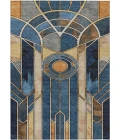 Addison Rugs Chantille Blue ACN2176 5ft. x 7ft.6in. Rect. Rug