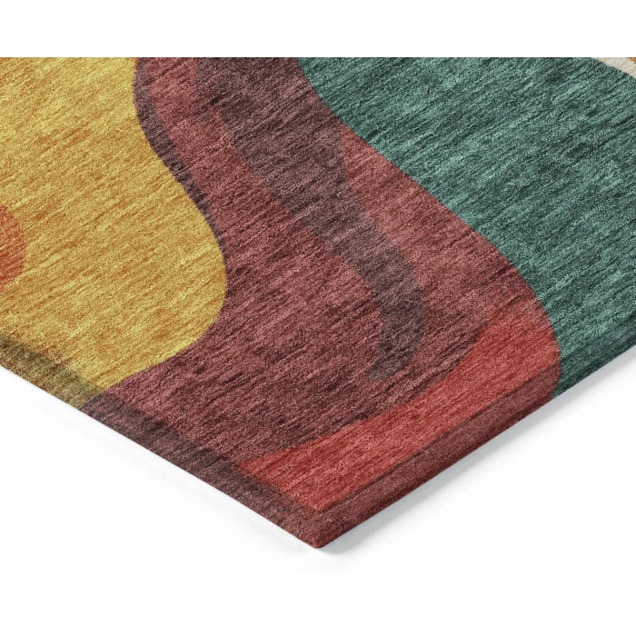 Addison Rugs Chantille Orange ACN2186 5ft. x 7ft.6in. Rect. Rug