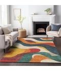 Addison Rugs Chantille Orange ACN2186 5ft. x 7ft.6in. Rect. Rug