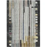 Addison Rugs Chantille Black ACN2189 5ft. x 7ft.6in. Rect. Rug