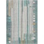 Addison Rugs Chantille Teal ACN2189 5ft. x 7ft.6in. Rect. Rug