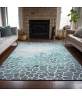 Addison Rugs Chantille Teal ACN2190 5ft. x 7ft.6in. Rect. Rug