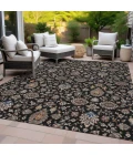 Addison Rugs Chantille Black ACN2192 5ft. x 7ft.6in. Rect. Rug