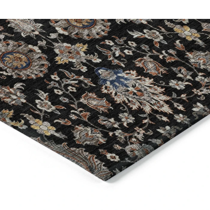 Addison Rugs Chantille Black ACN2192 5ft. x 7ft.6in. Rect. Rug