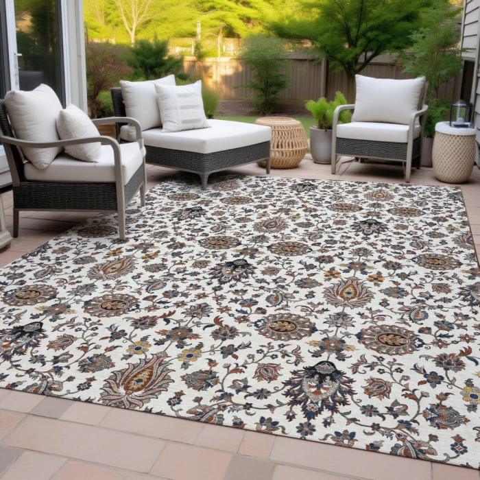 Addison Rugs Chantille Ivory ACN2192 5ft. x 7ft.6in. Rect. Rug
