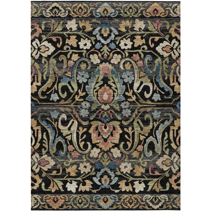 Addison Rugs Chantille Black ACN2193 9ft. x 12ft. Rect. Rug