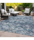 Addison Rugs Chantille Blue ACN2196 8ft. x 10ft. Rect. Rug