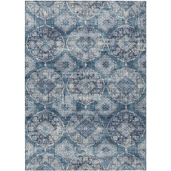 Addison Rugs Chantille Blue ACN2196 8ft. x 10ft. Rect. Rug