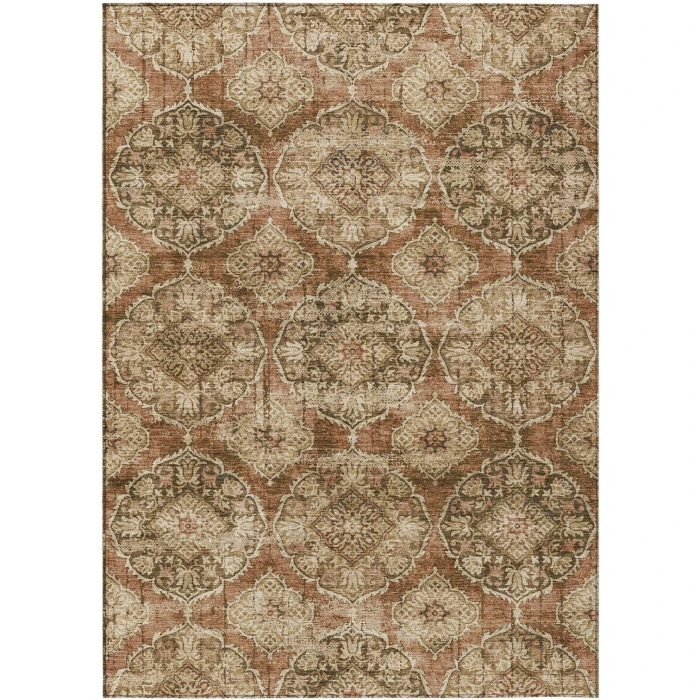 Addison Rugs Chantille Orange ACN2196 9ft. x 12ft. Rect. Rug