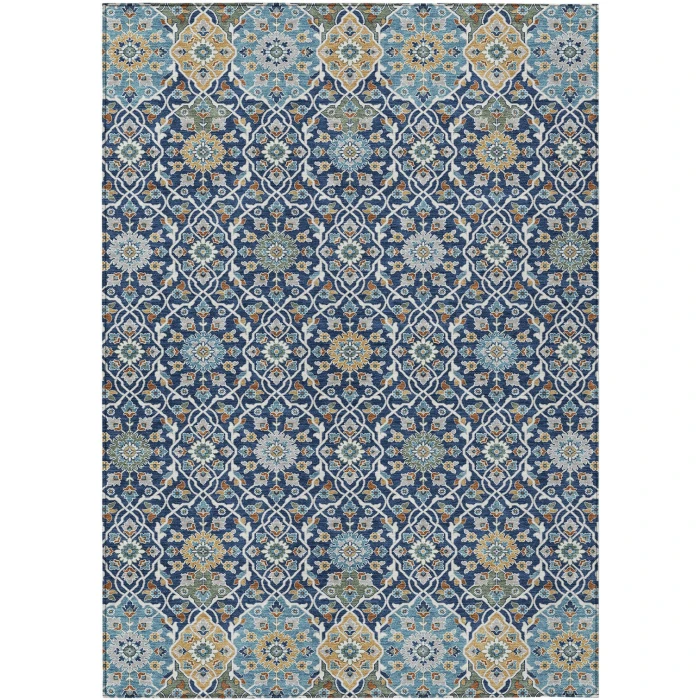 Addison Rugs Chantille Blue ACN2199 5ft. x 7ft.6in. Rect. Rug