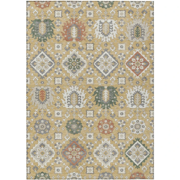 Addison Rugs Chantille Gold ACN2200 5ft. x 7ft.6in. Rect. Rug