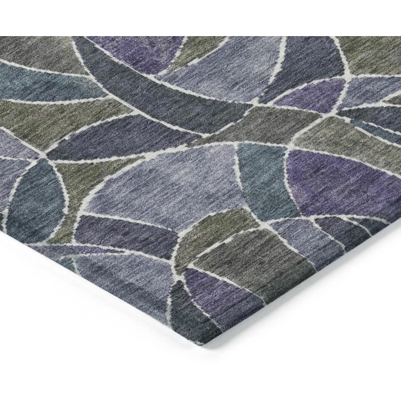 Addison Rugs Chantille Purple ACN2208 8ft. x 10ft. Rect. Rug