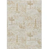 Addison Rugs Chantille Gold ACN2209 5ft. x 7ft.6in. Rect. Rug