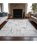 Addison Rugs Chantille Ivory ACN2209 5ft. x 7ft.6in. Rect. Rug