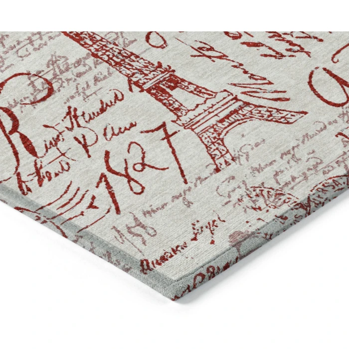 Addison Rugs Chantille Red ACN2209 5ft. x 7ft.6in. Rect. Rug