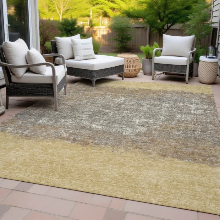 Addison Rugs Chantille Gold ACN2214 5ft. x 7ft.6in. Rect. Rug