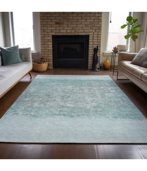 Addison Rugs Chantille Teal ACN2214 8ft. x 10ft. Rect. Rug