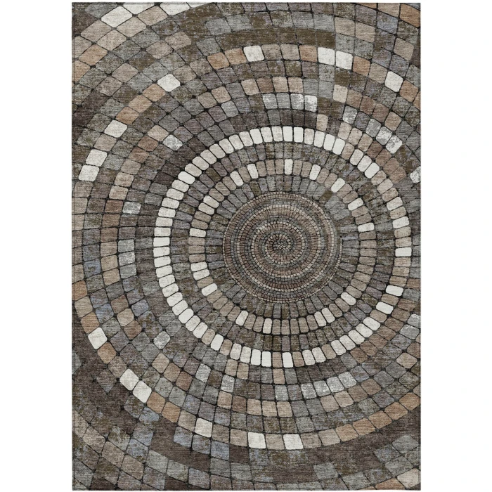 Addison Rugs Chantille Brown ACN2216 5ft. x 7ft.6in. Rect. Rug