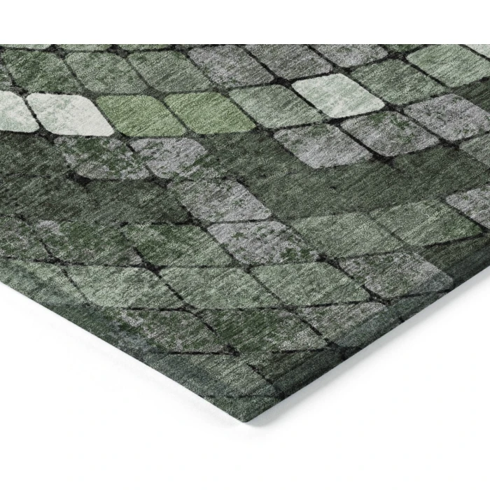 Addison Rugs Chantille Green ACN2216 8ft. x 10ft. Rect. Rug