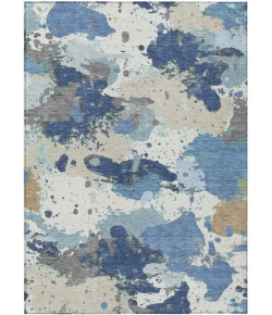 Addison Rugs Chantille Blue ACN2217 5ft. x 7ft.6in. Rect. Rug