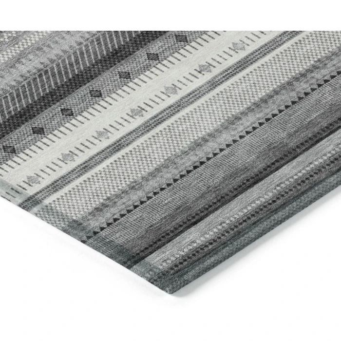 Addison Rugs Chantille Gray ACN2218 5ft. x 7ft.6in. Rect. Rug