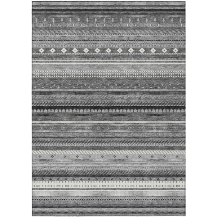 Addison Rugs Chantille Gray ACN2218 5ft. x 7ft.6in. Rect. Rug