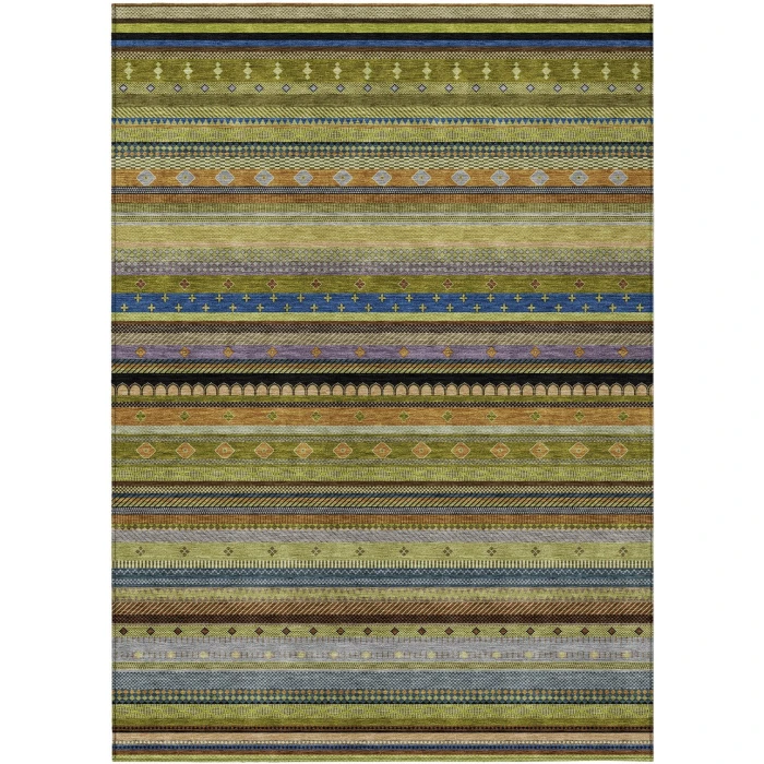 Addison Rugs Chantille Green ACN2218 8ft. x 10ft. Rect. Rug