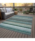 Addison Rugs Chantille Teal ACN2218 9ft. x 12ft. Rect. Rug