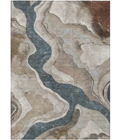 Addison Rugs Chantille Brown ACN2219 5ft. x 7ft.6in. Rect. Rug