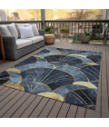 Addison Rugs Chantille Blue ACN2221 5ft. x 7ft.6in. Rect. Rug