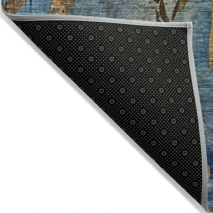 Addison Rugs Chantille Blue ACN2222 5ft. x 7ft.6in. Rect. Rug