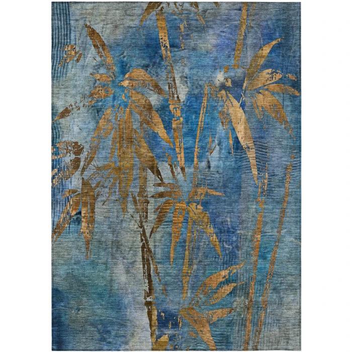 Addison Rugs Chantille Blue ACN2222 5ft. x 7ft.6in. Rect. Rug