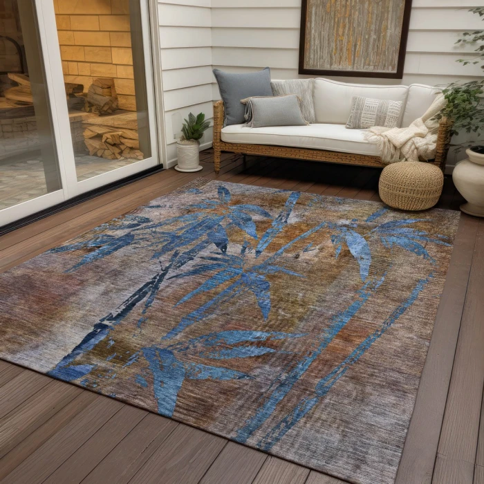 Addison Rugs Chantille Brown ACN2222 5ft. x 7ft.6in. Rect. Rug