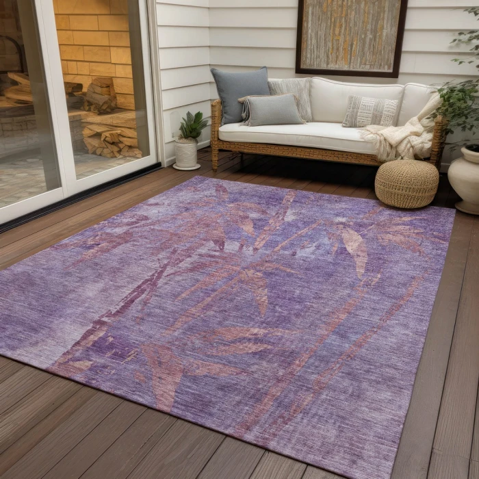 Addison Rugs Chantille Purple ACN2222 8ft. x 10ft. Rect. Rug