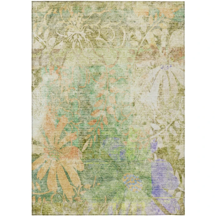 Addison Rugs Chantille Green ACN2223 9ft. x 12ft. Rect. Rug