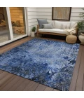 Addison Rugs Chantille Blue ACN2224 8ft. x 10ft. Rect. Rug