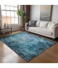 Addison Rugs Chantille Teal ACN2224 9ft. x 12ft. Rect. Rug