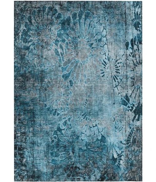 Addison Rugs Chantille Teal ACN2224 9ft. x 12ft. Rect. Rug