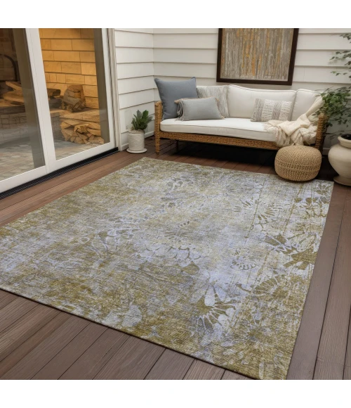 Addison Rugs Chantille Gold ACN2224 5ft. x 7ft.6in. Rect. Rug