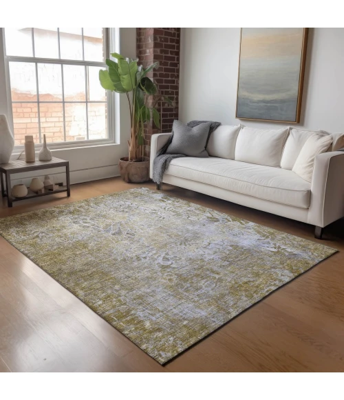 Addison Rugs Chantille Gold ACN2224 5ft. x 7ft.6in. Rect. Rug
