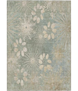 Addison Rugs Chantille Green ACN2225 5ft. x 7ft.6in. Rect. Rug